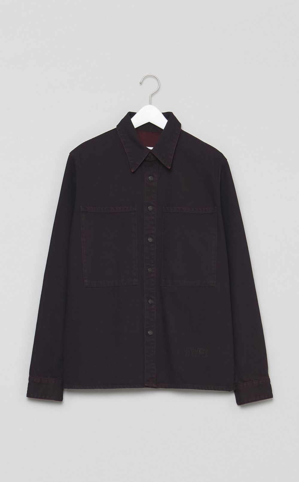 ダブルポケットデニムシャツ