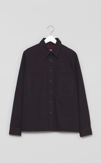 ダブルポケットデニムシャツ