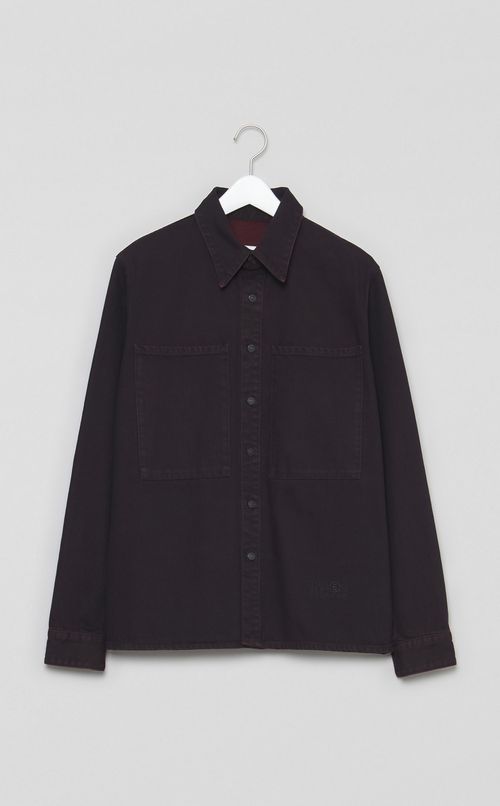 ダブルポケットデニムシャツ