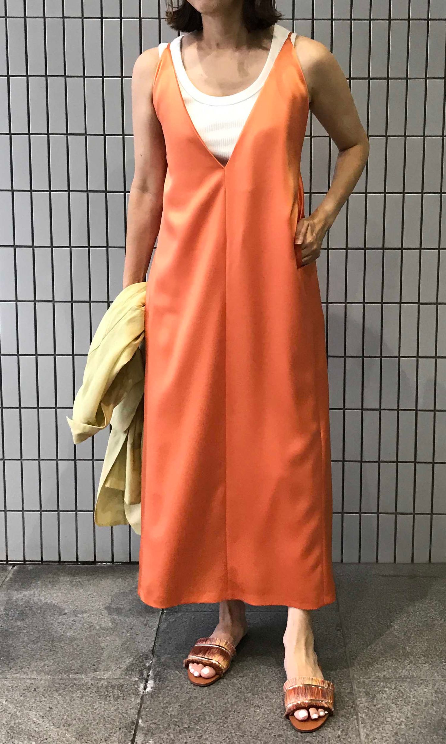 rito structure (1) サテンキャミソールドレス rito structure ワンピース 「rito structure/リト