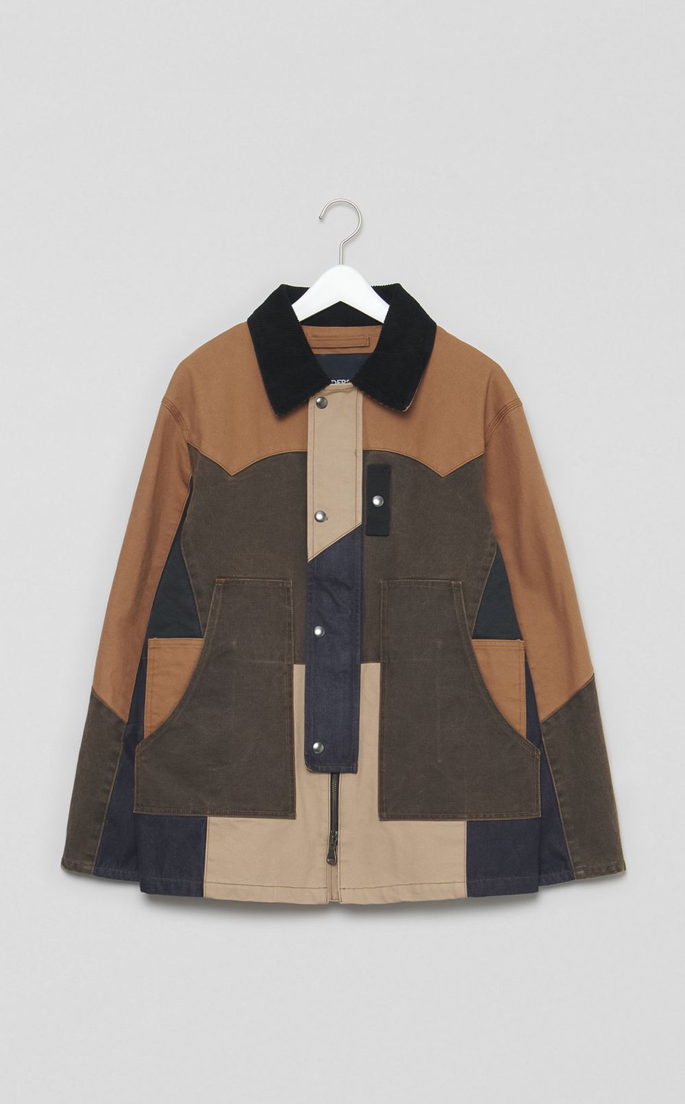 パッチワークウォッシュジャケット