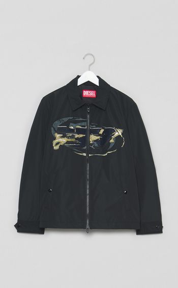 ジップアップロゴブルゾン