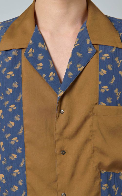 プリントリゾートシャツ