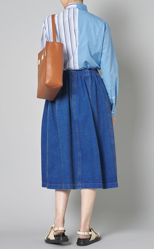 MUSEOロゴエンボスホーボーバッグ