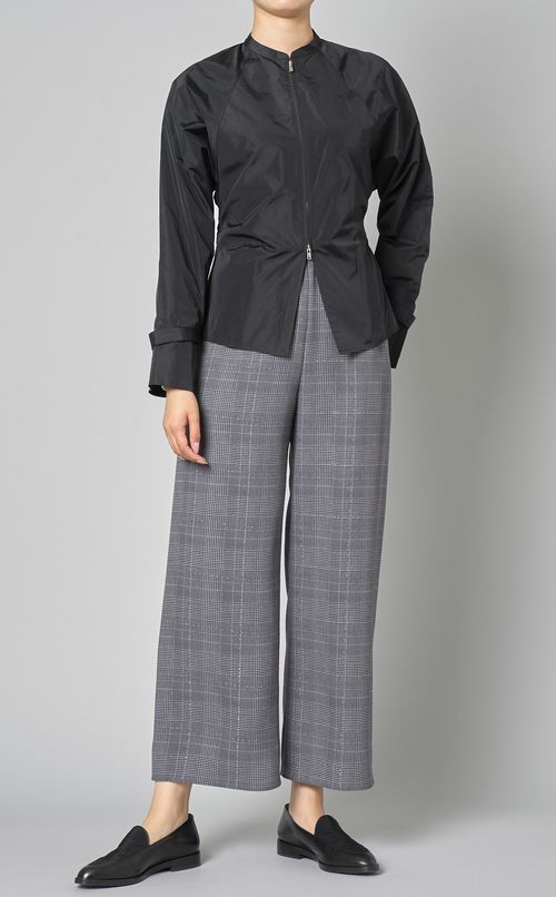 シルクタフタブルゾン