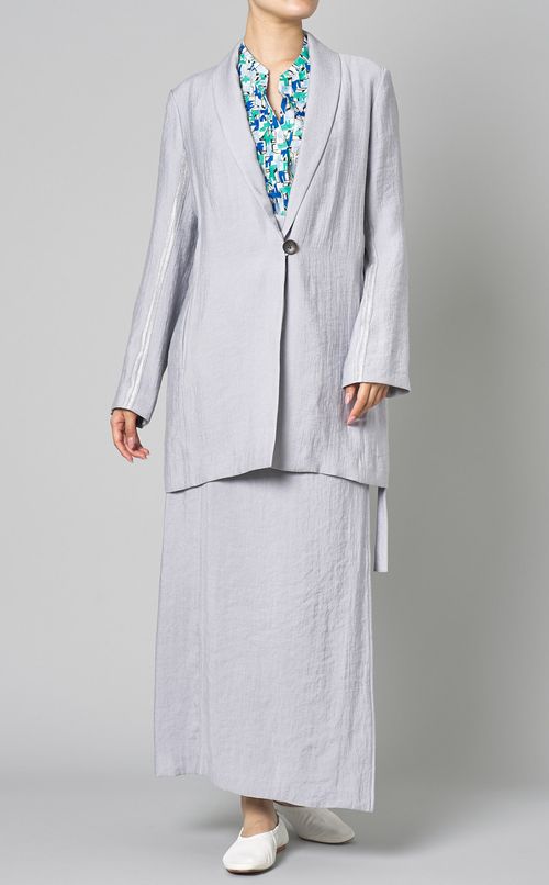 アートプリントスキッパーシャツ