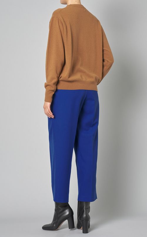 インターシャニットプルオーバー