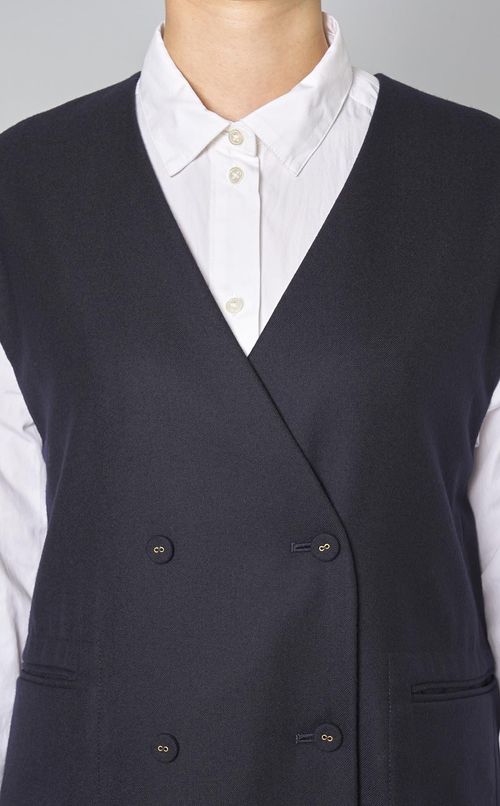 ライトフラノロングジレ