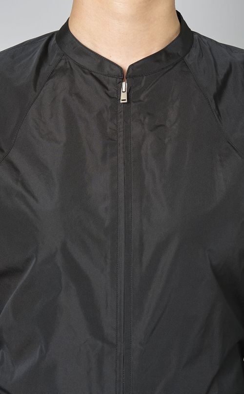 シルクタフタブルゾン