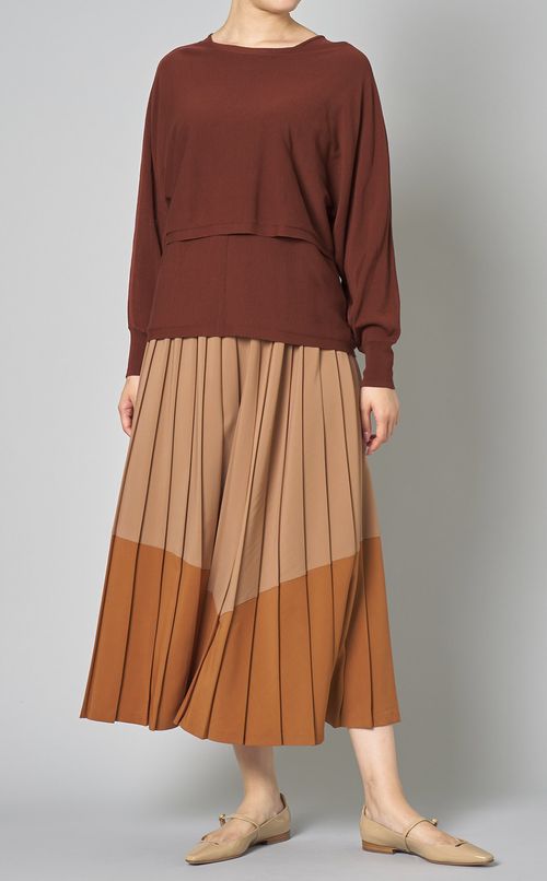 アンサンブルニットプルオーバー