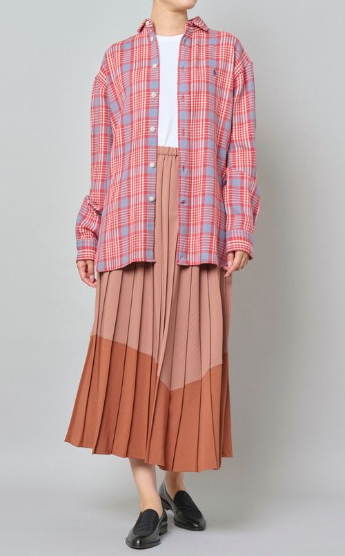 ヘビーコットンチェックシャツ