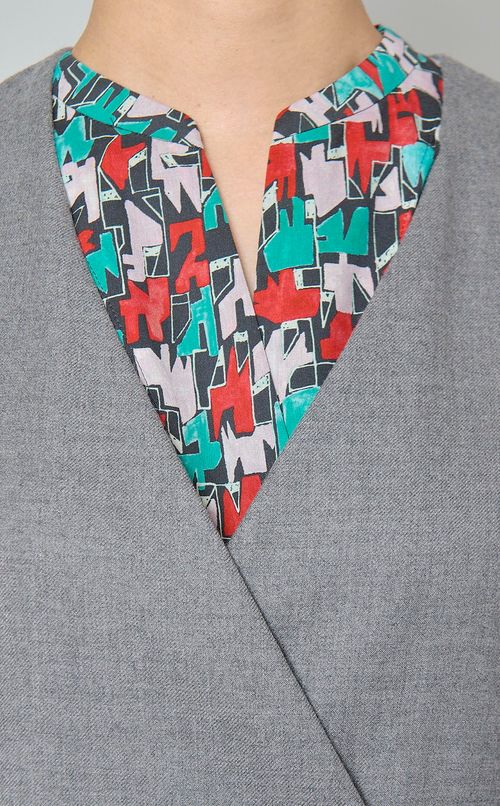 ライトフラノロングジレ