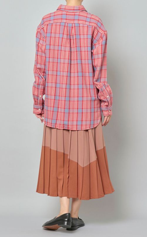 ヘビーコットンチェックシャツ