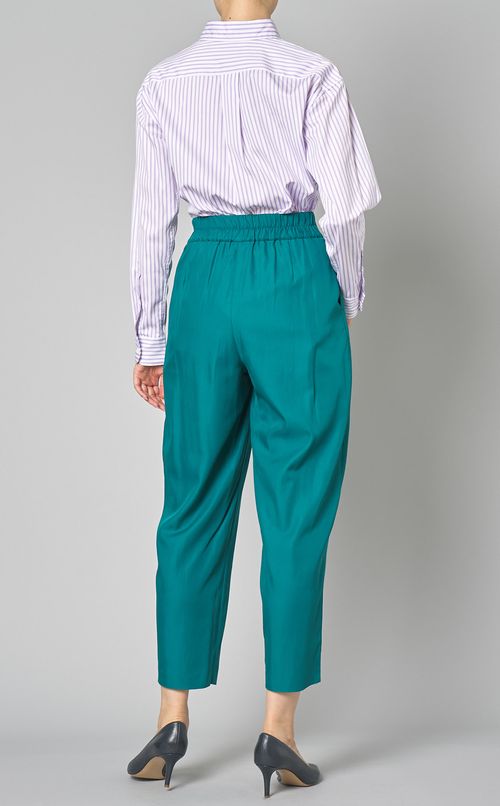 ワイドテーパードカラーパンツ