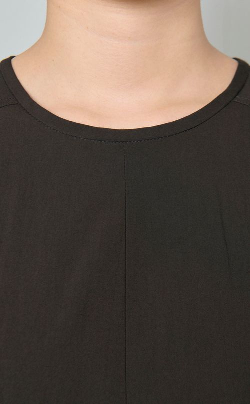 タイプライターカーブスリーブドレス