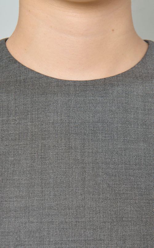 ウエストカーブドレープワンピース