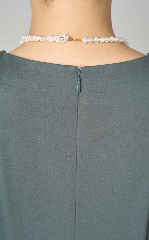 グラデーションパールネックレス