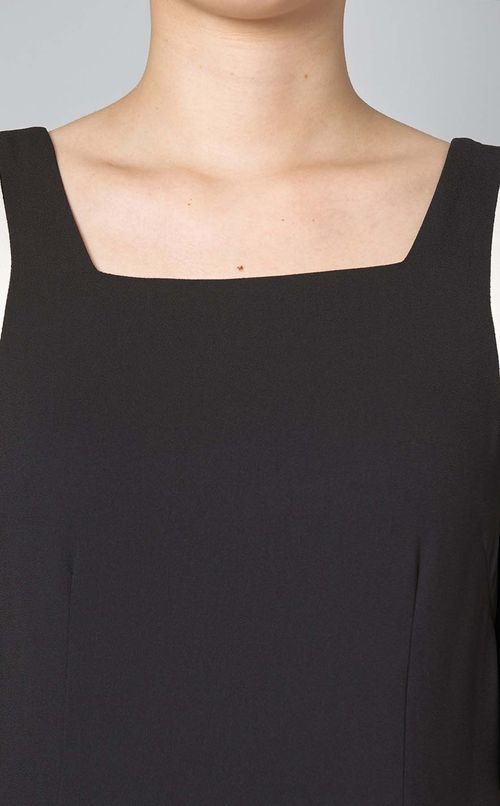 サイドシフォンプリーツワンピース