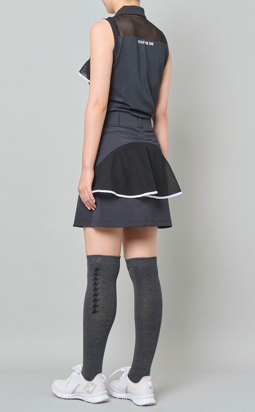 【手洗い可】ワンショルダーポロシャツ