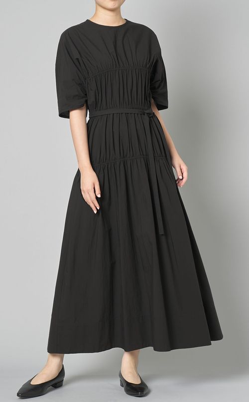 タイプライターギャザードレス