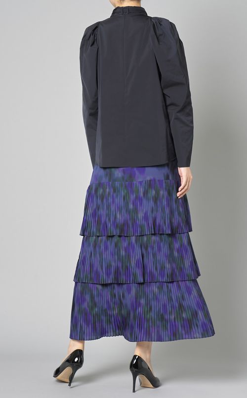 タフタビッグリボンブラウス