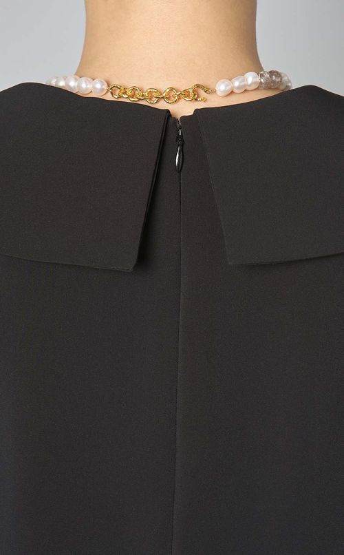 スモーキークォーツパールネックレス