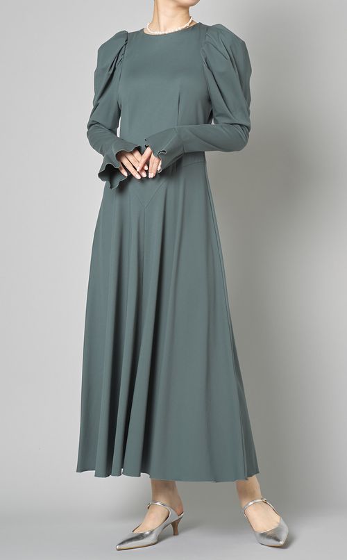 極美品✨ジルスチュアート　ドンナエンブロイダリーワンピース　ラベンダー　レース ジルスチュアート ・美品 ワンピース 極美品✨ジルスチュアート