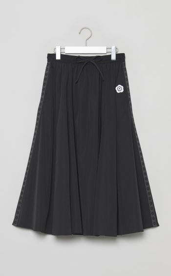 ギャザーフレアミディスカート