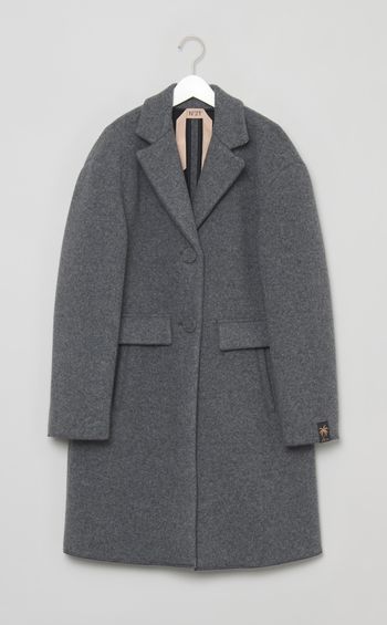 オーバーサイズウールテーラードコート