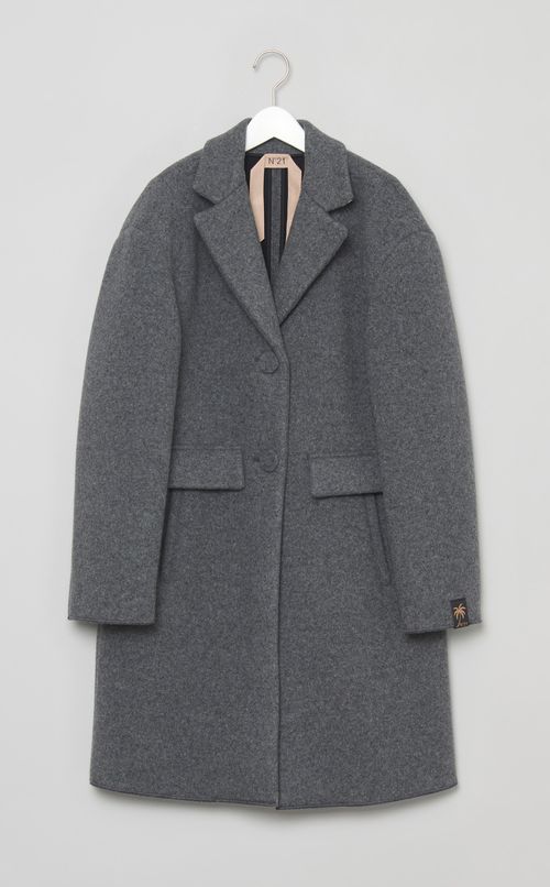 オーバーサイズウールテーラードコート