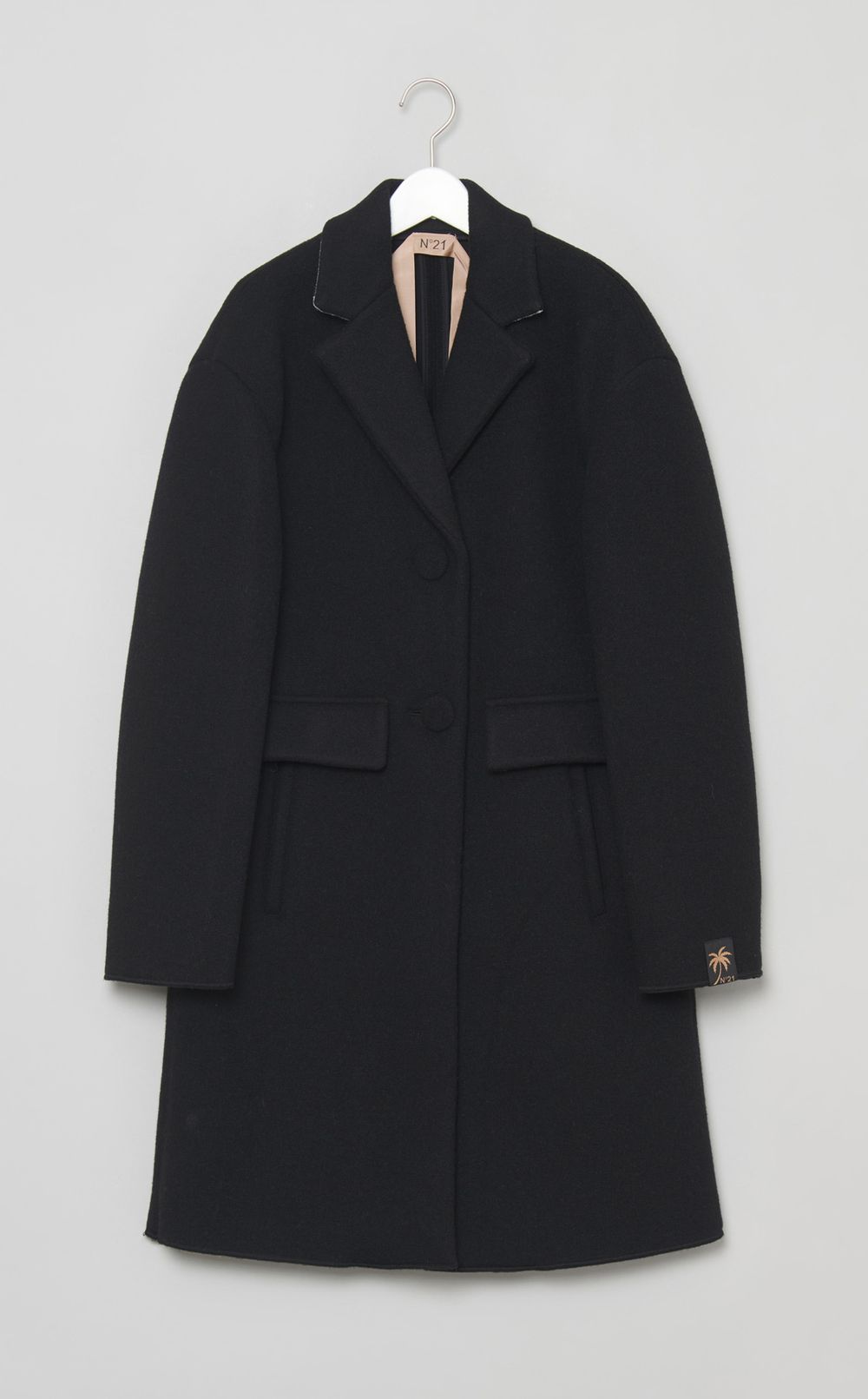 オーバーサイズウールテーラードコート