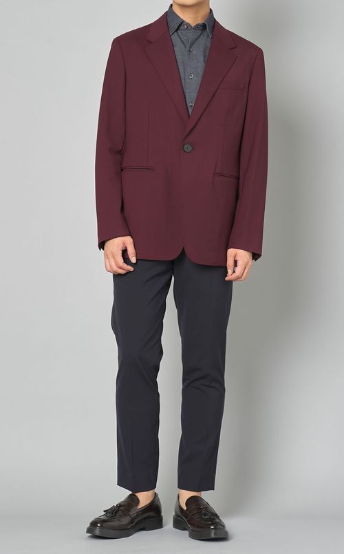 ワイドスプレッドカラーシャツ