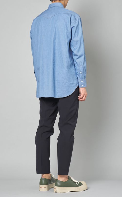 ウエスタンデニムシャツ