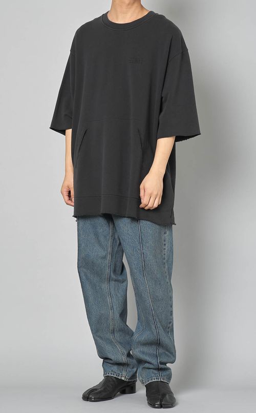 ミニロゴ刺繍スウェット