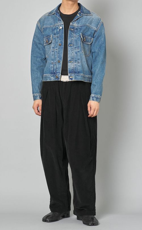 ウォッシュドデニムジャケット