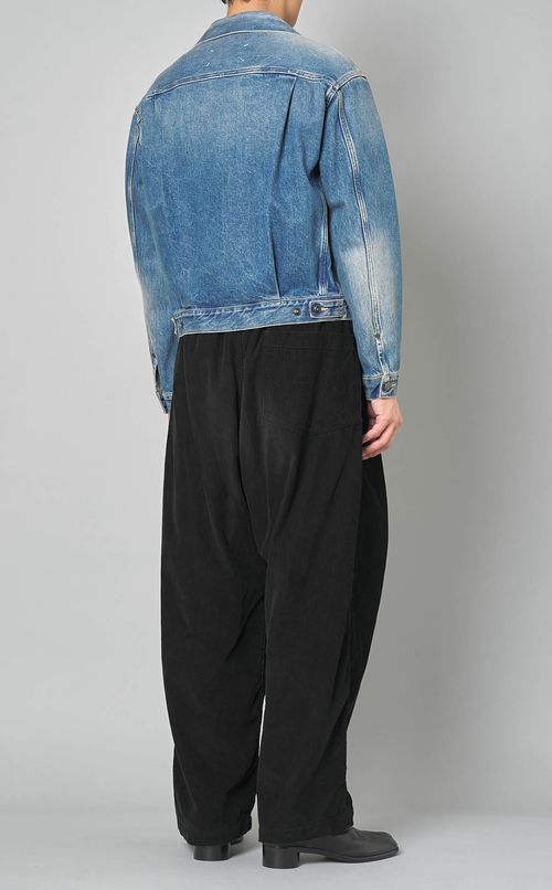 ウォッシュドデニムジャケット