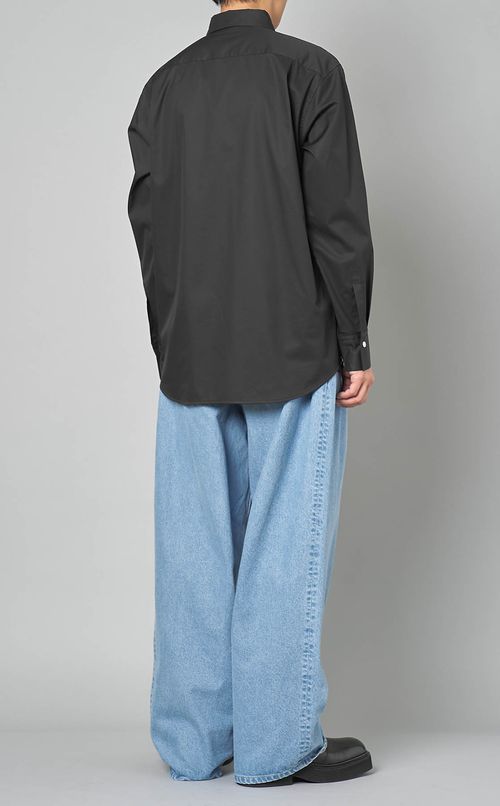 ジッパーツイルシャツ