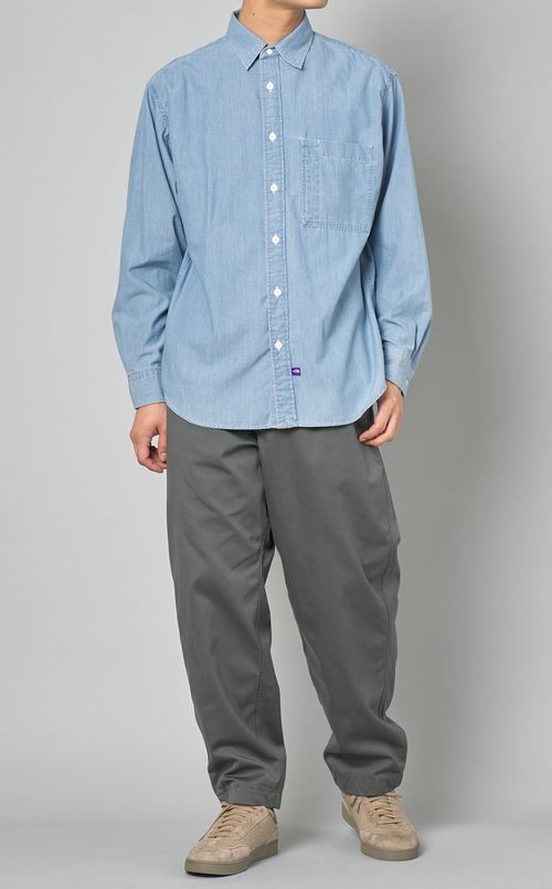 チノワイドテーパードフィールドパンツ