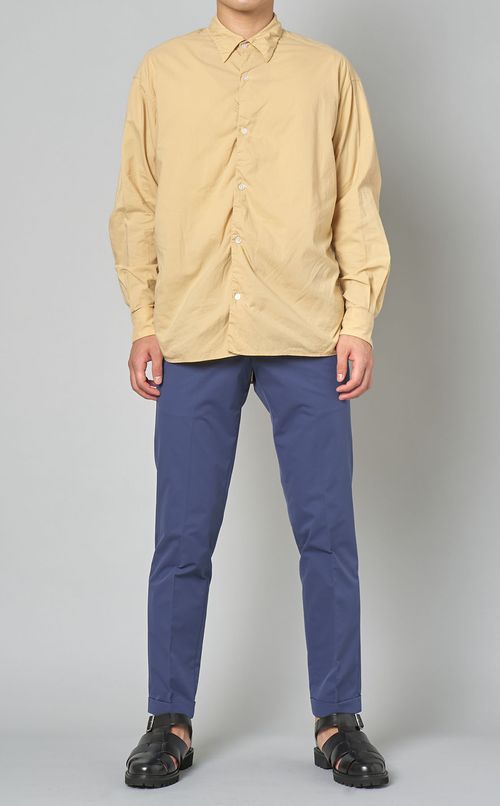 コットンオックスフォードシャツ