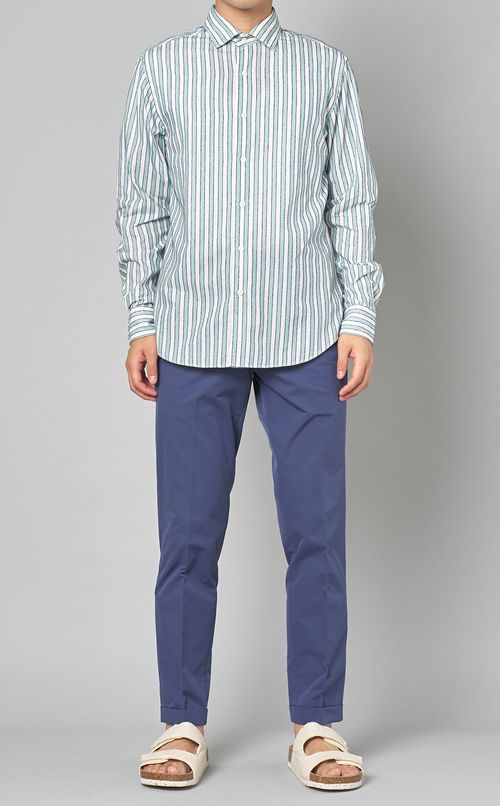 ワイドスプレッドカラーシャツ