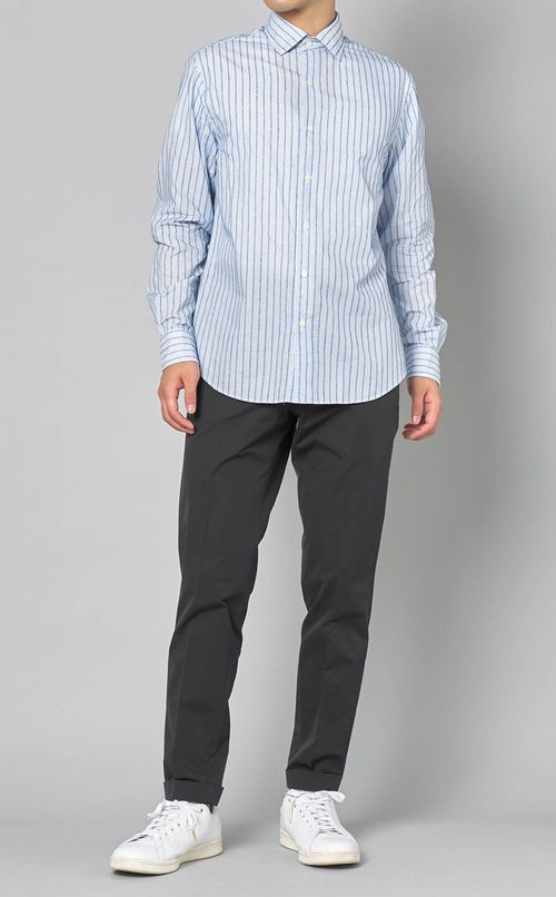 ワイドスプレッドカラーシャツ