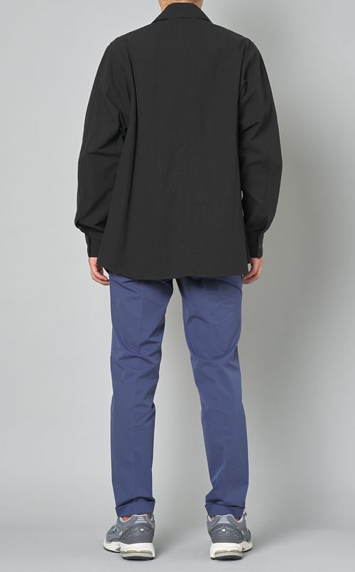 コットンリネンワークシャツ