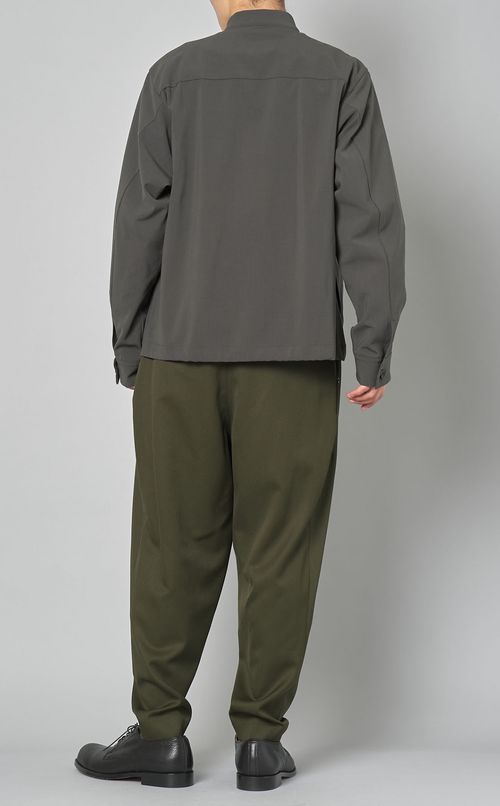 ジップアップシャツブルゾン