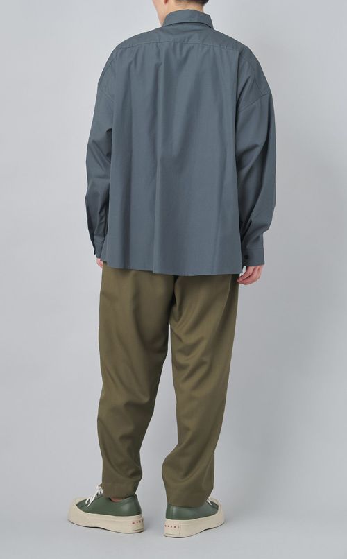 トロピカルウールタックパンツ