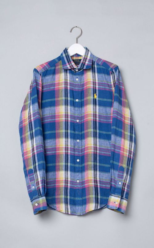 マドラスチェックシャツ