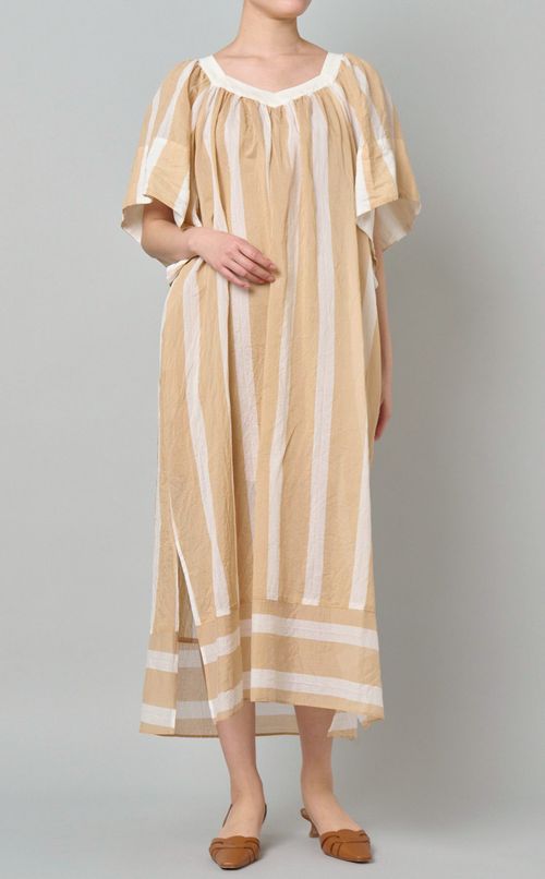 2wayストライプワンピース