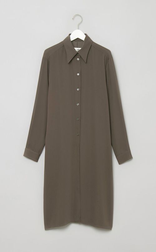 ロングフロントシャツ