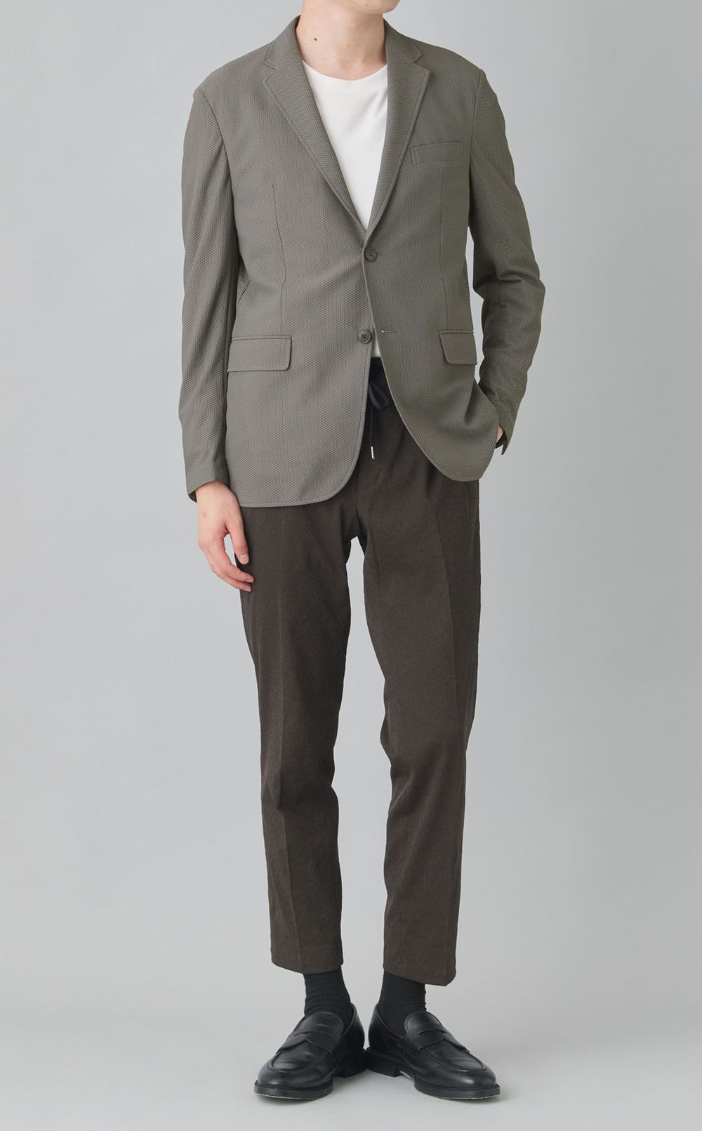 トリコットメッシュジャケット