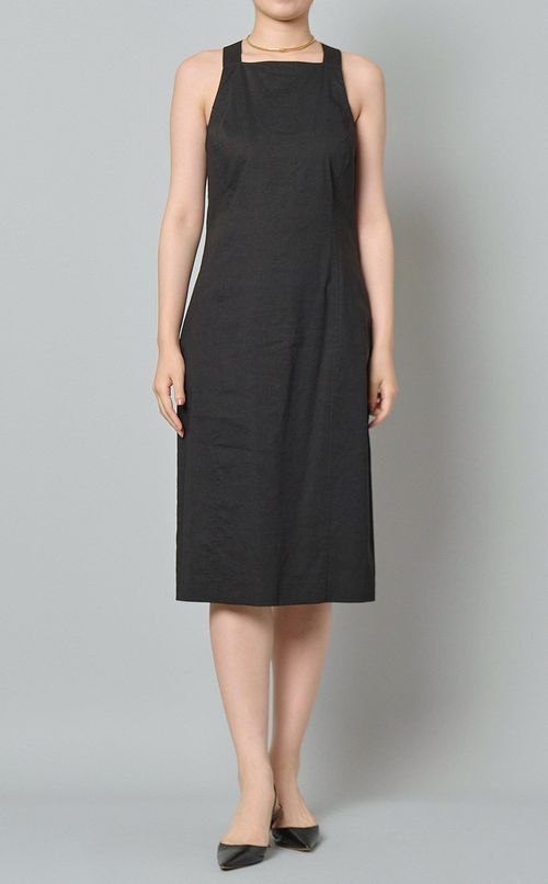 リネンレーサーバックラインドレス