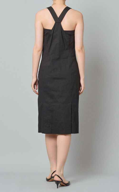 リネンレーサーバックラインドレス